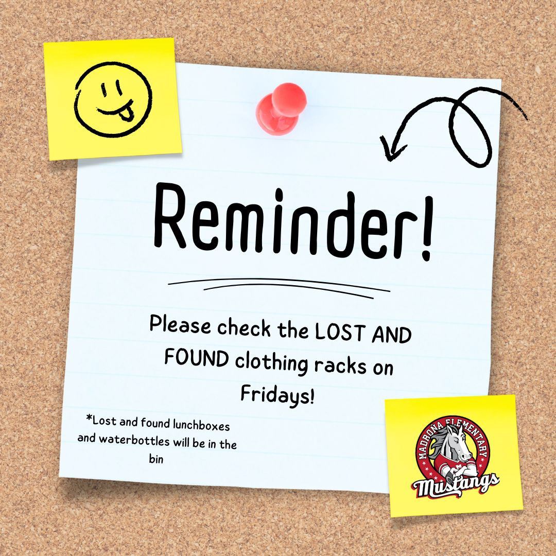 Lost & Found Reminder